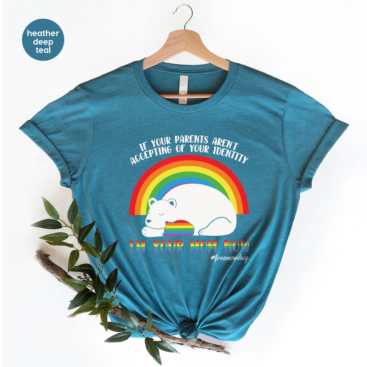 I'm Your Mom Now T-Shirt, Cute LGBT Glory Tee product image 99