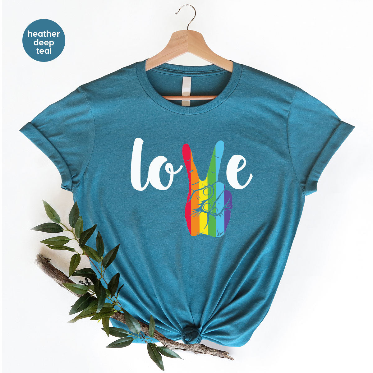 LGBT Love Shirt, Victory T-Shirt, Pride Tee, Glory product image 90