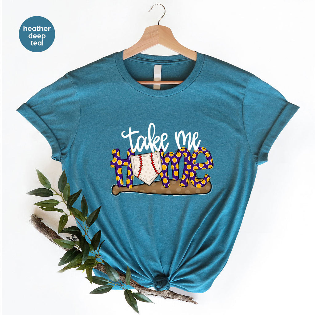 Baseball T-Shirt, Gifts for Her, Mom Outfit, Sister Shirt product image 74