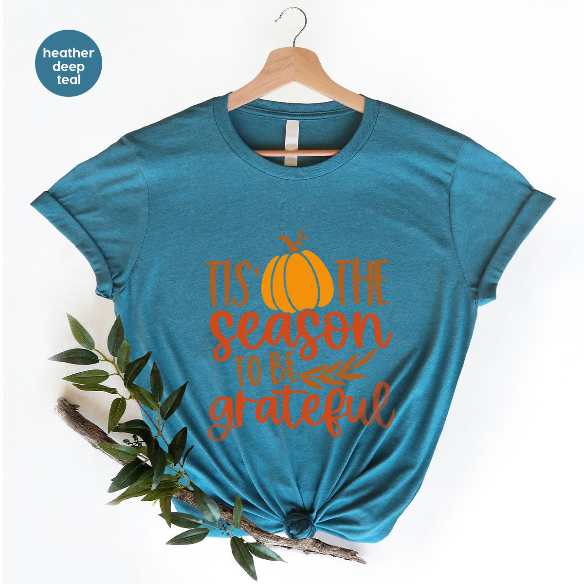 Fall T-Shirt, Autumn Crewneck Sweatshirt, Thanksgiving product image 173