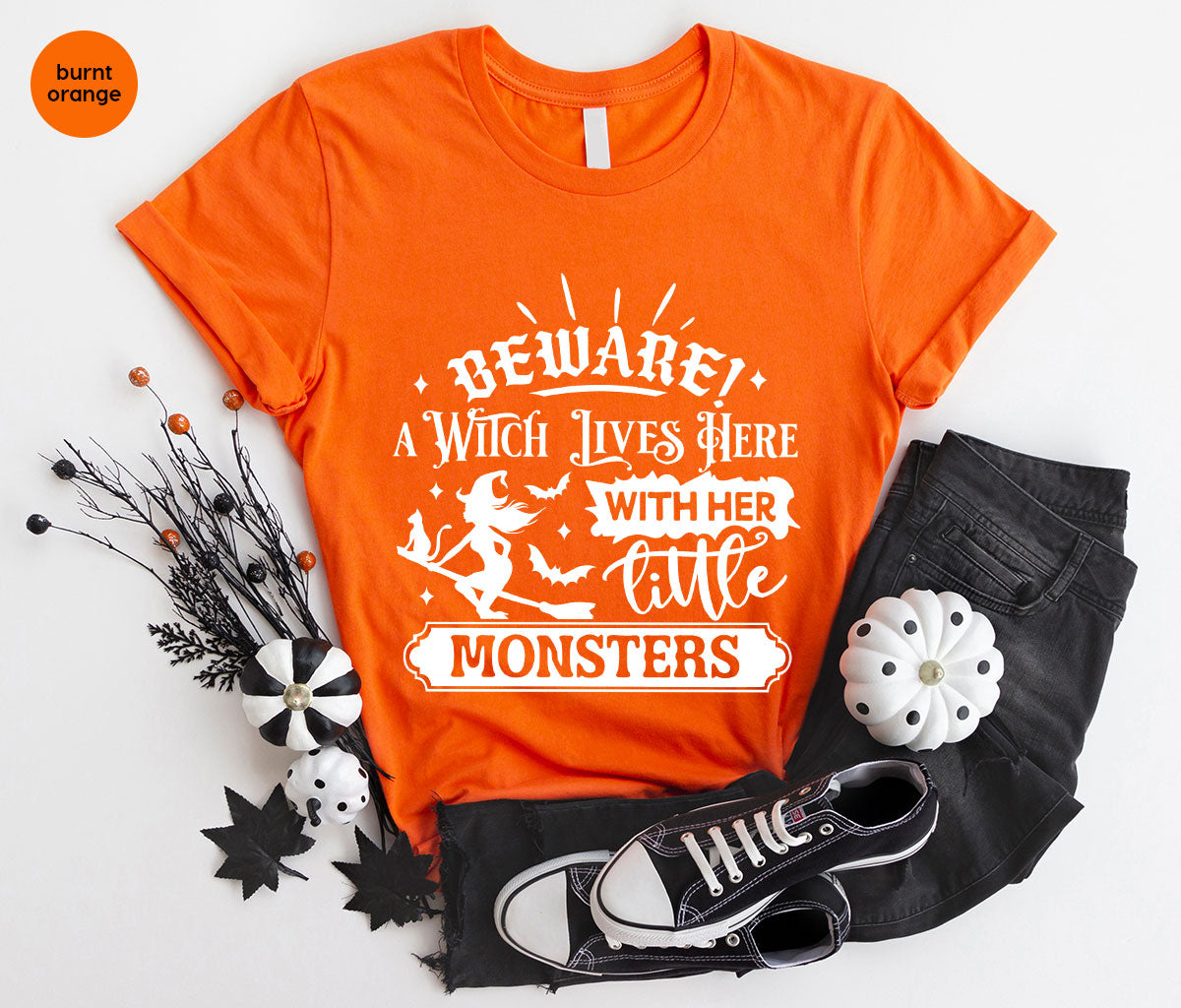 Funny Halloween Tshirts, Witch Shirt, Party Tshirt, Witchy product image 167