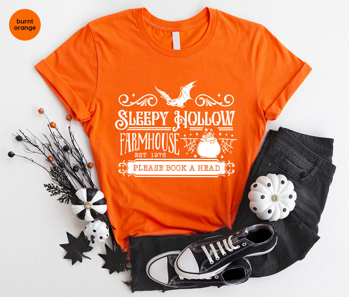 Spooky Season Clothing, Halloween Party Shirts, Farm Horror product image 106