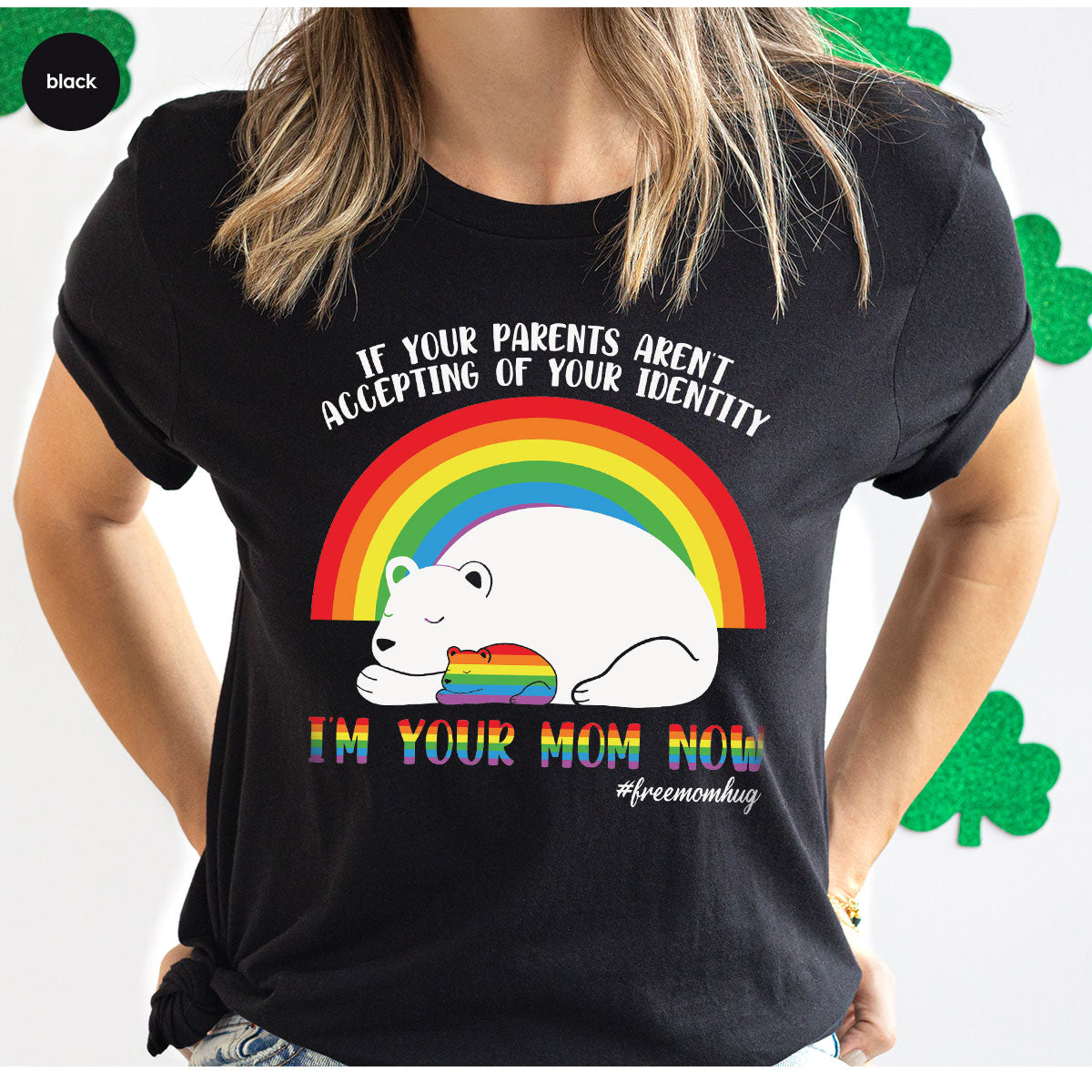 I'm Your Mom Now T-Shirt, Cute LGBT Glory Tee product image 93
