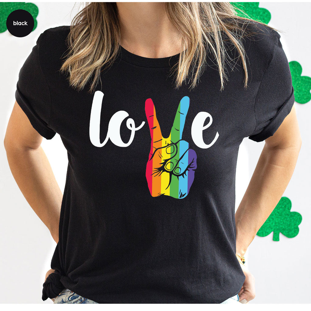LGBT Love Shirt, Victory T-Shirt, Pride Tee, Glory product image 84