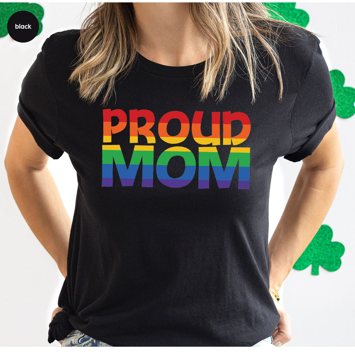 Proud Mom Shirt, LGBT T-Shirt, Tee product image 94
