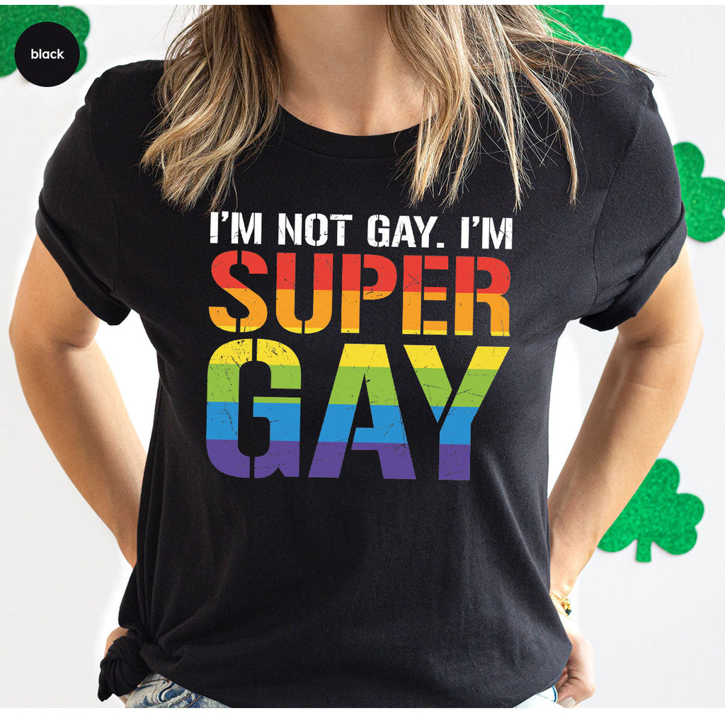 Super Gay Shirt, LGBT Power T-Shirt, Tee product image 87