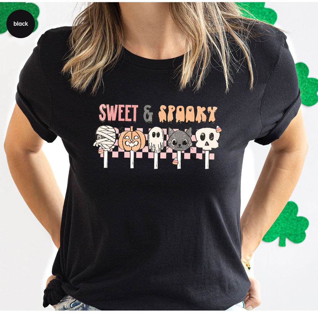 Retro Pumpkin T Shirt, Vintage Cat T-Shirt, Sweet Toddler product image 144