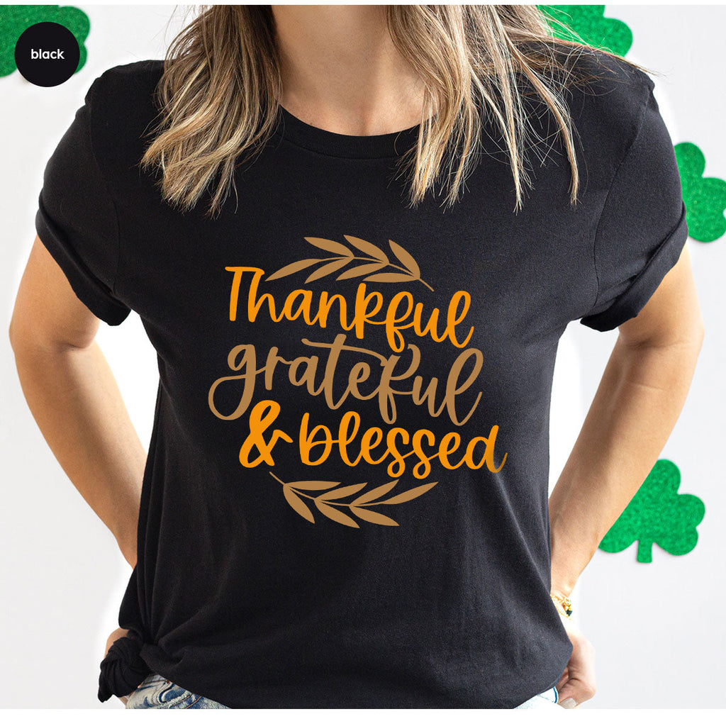 Fall Tshirt, Autumn Clothing, Gift for Her, Happy product image 77