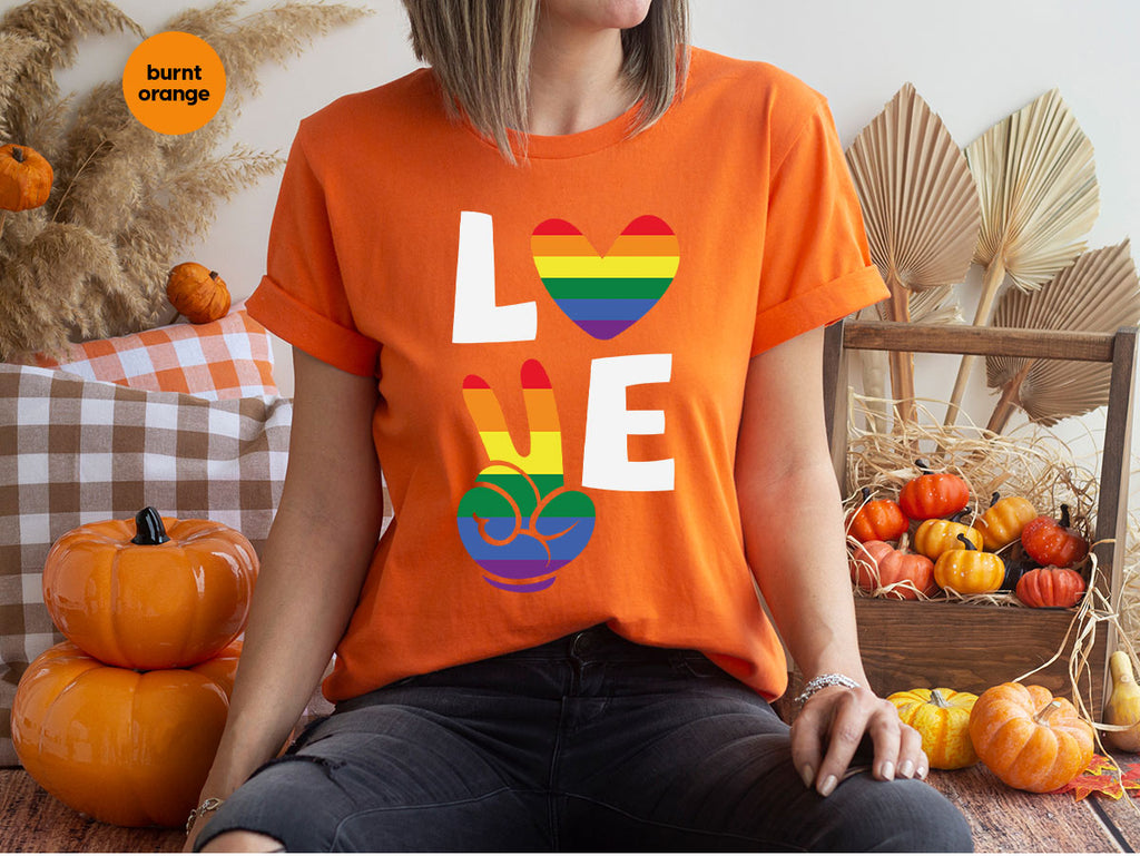LGBT Love Shirt, Rainbow Glory T-Shirt, Pride Tee product image 96