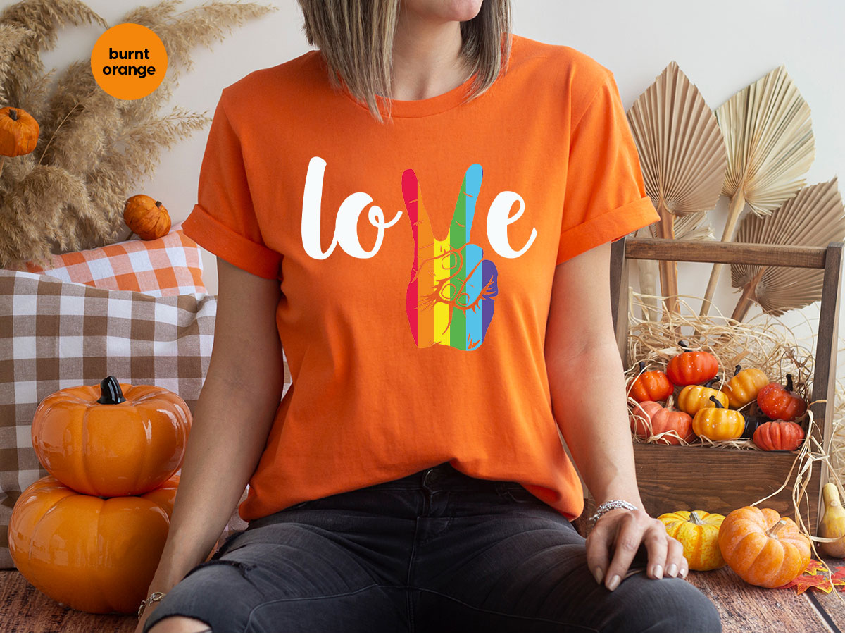 LGBT Love Shirt, Victory T-Shirt, Pride Tee, Glory product image 87