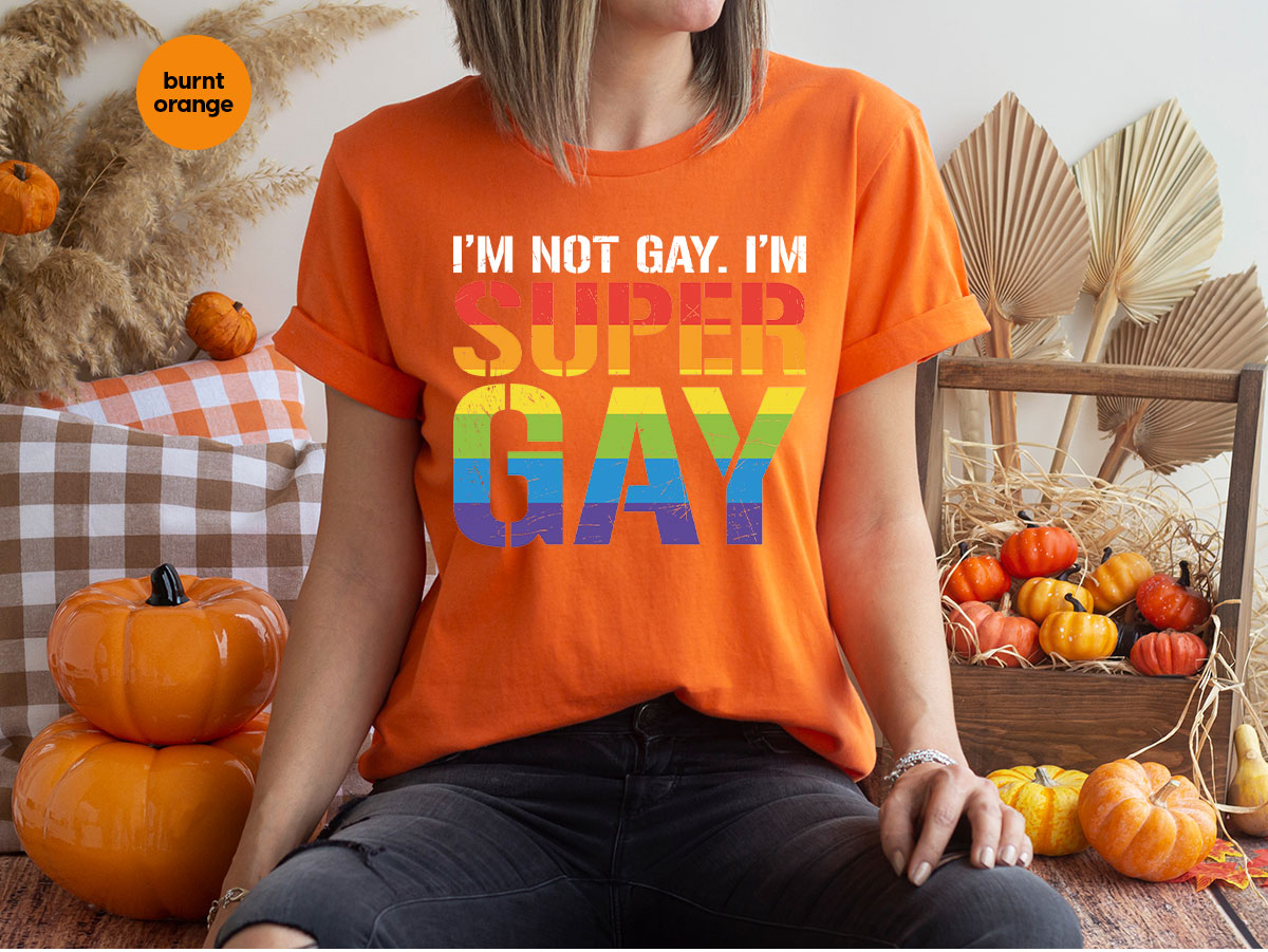 Super Gay Shirt, LGBT Power T-Shirt, Tee product image 90