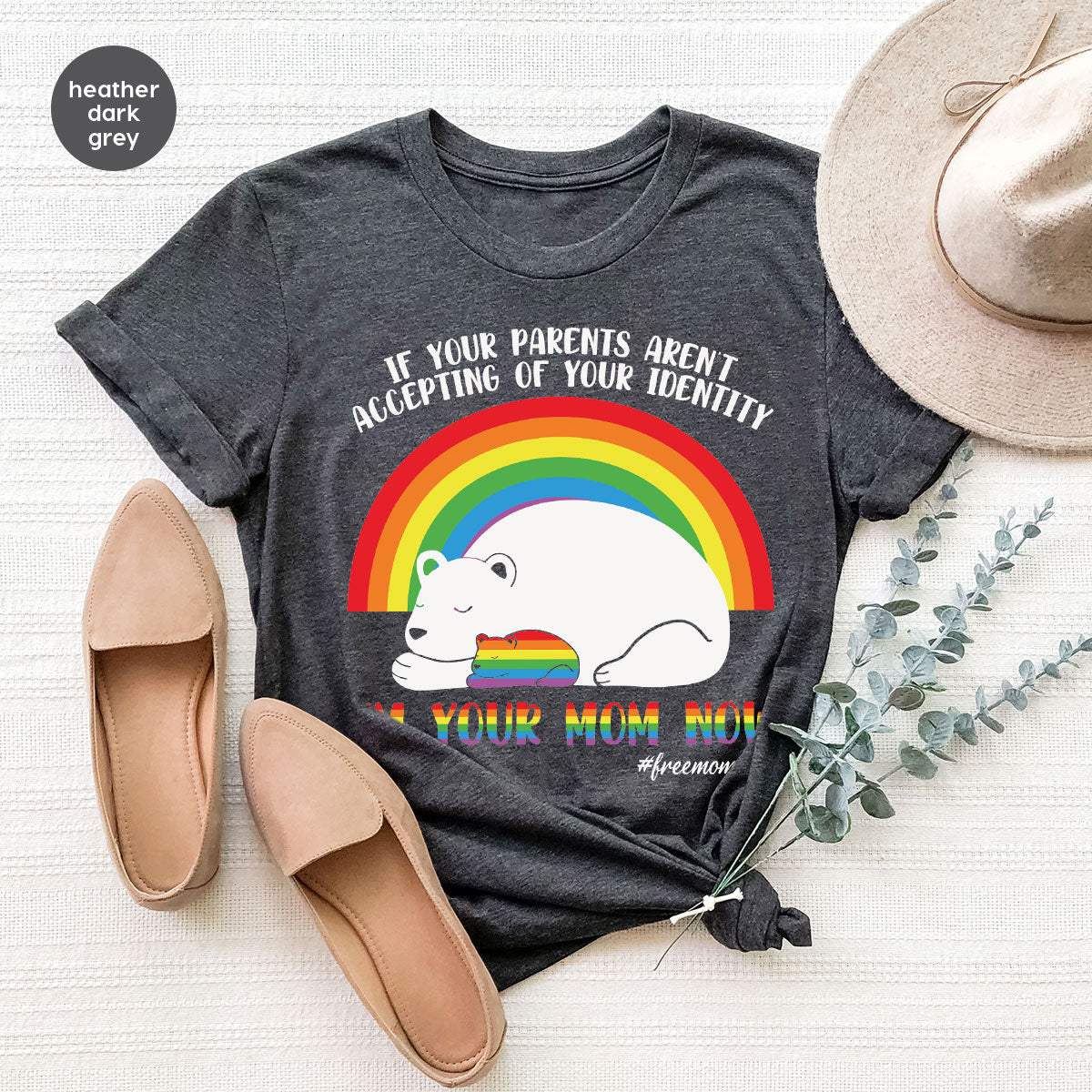 I'm Your Mom Now T-Shirt, Cute LGBT Glory Tee product image 97
