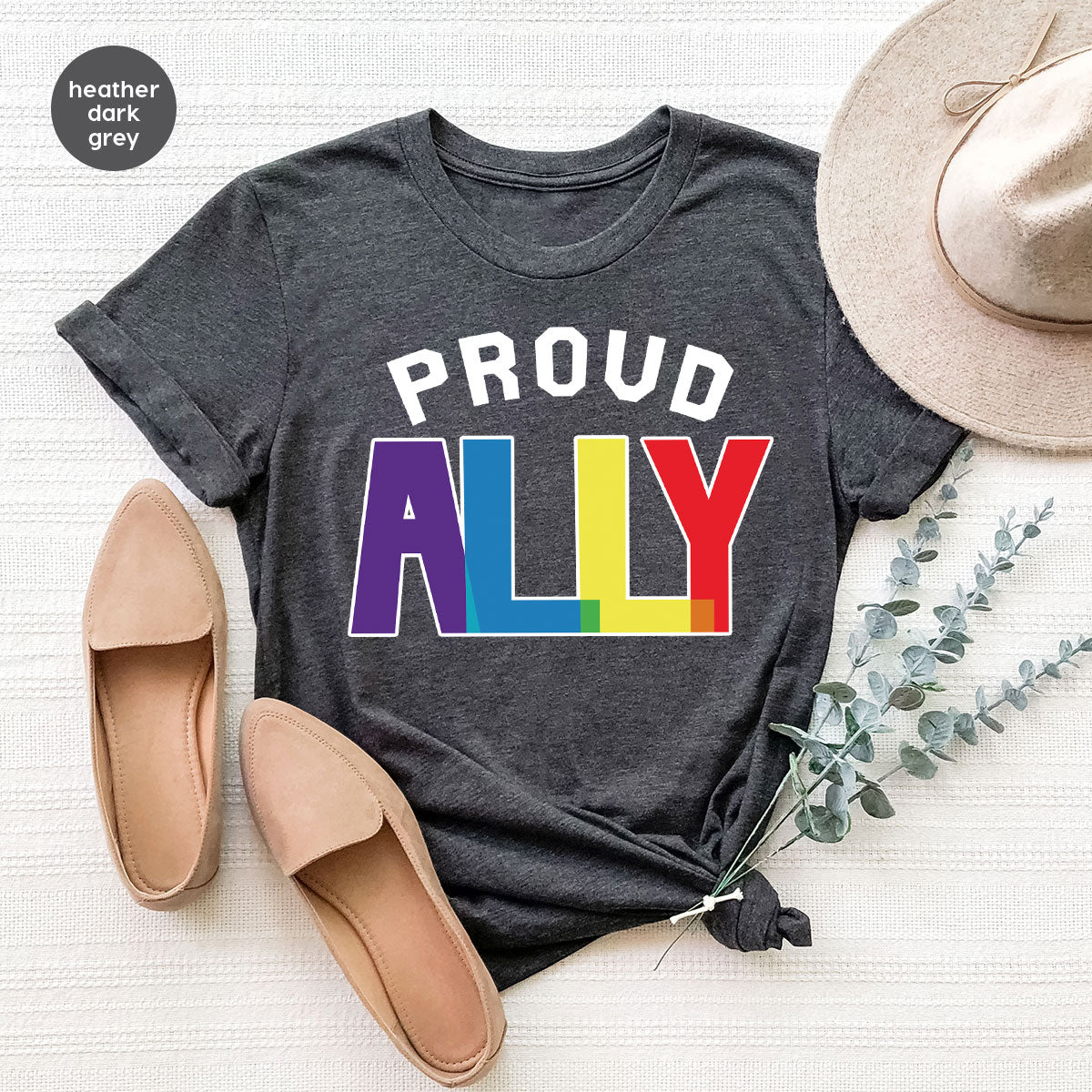 Proud Ally Shirt, LGBT T-Shirt, Tee product image 97