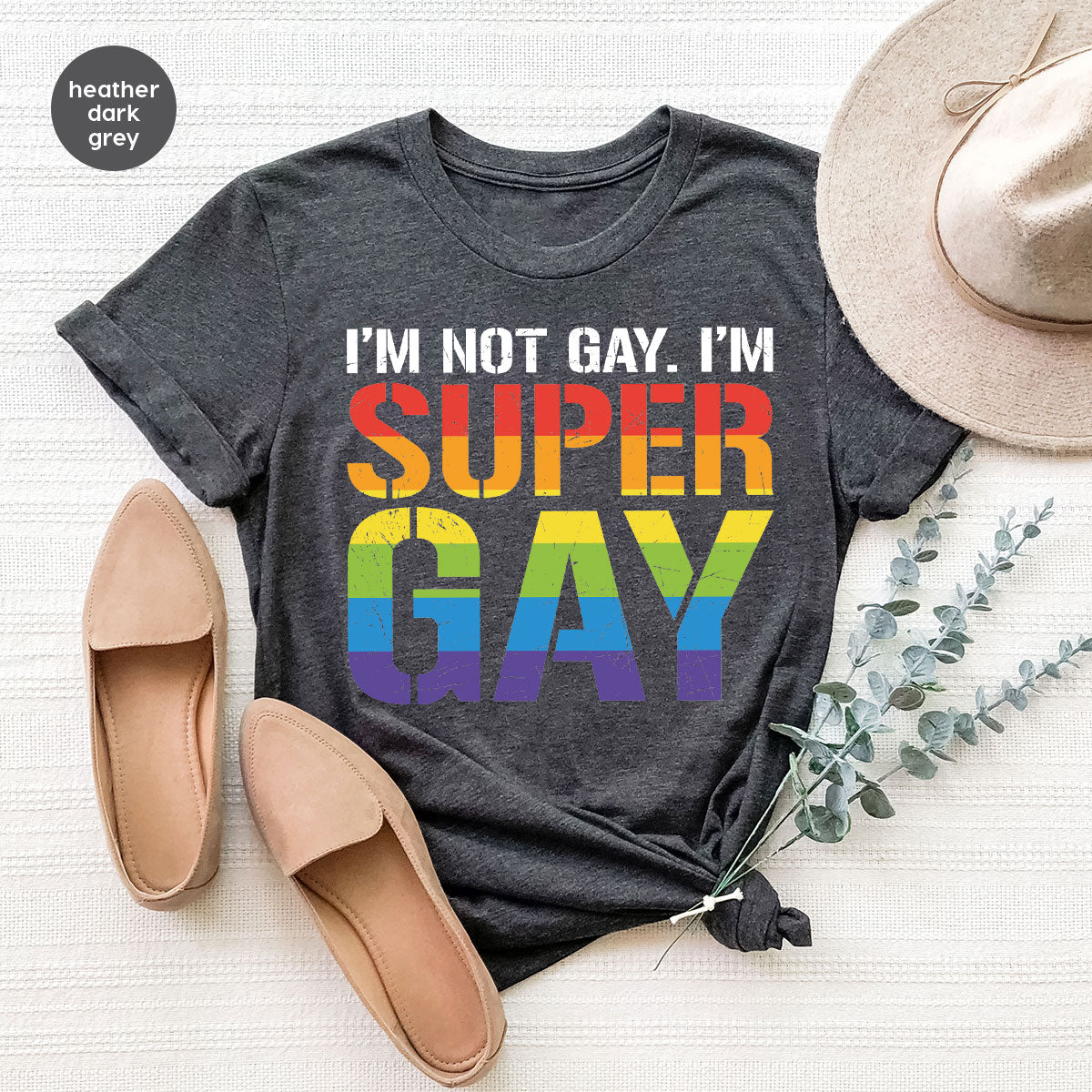 Super Gay Shirt, LGBT Power T-Shirt, Tee product image 91