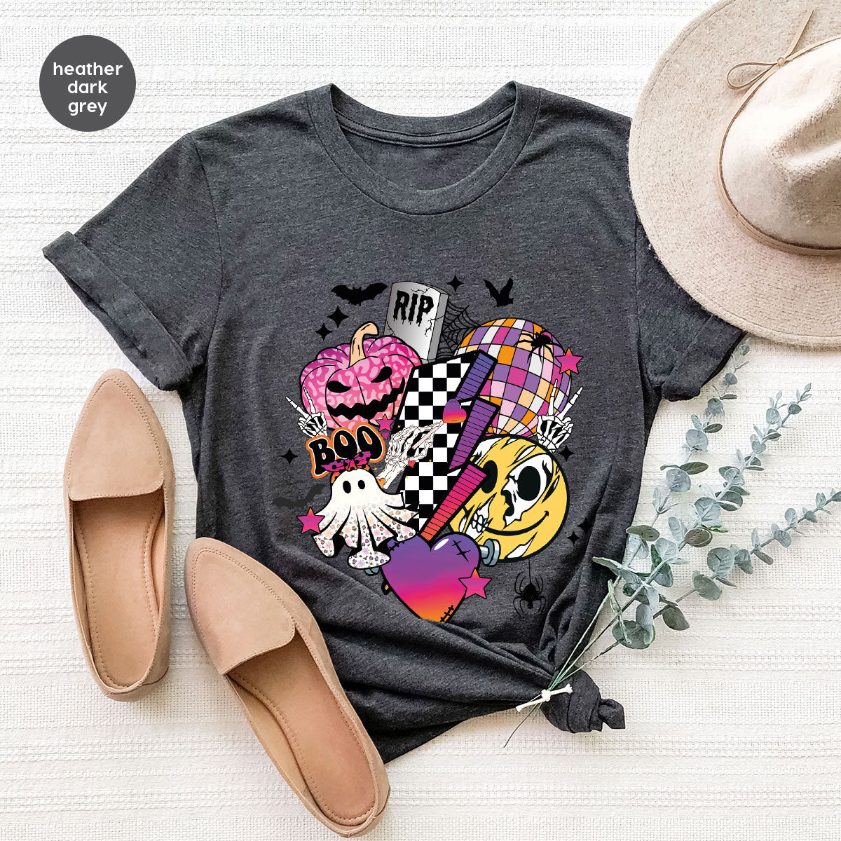 Halloween Shirt, Gifts, Spooky Season Pumpkin Graphic Tees product image 149
