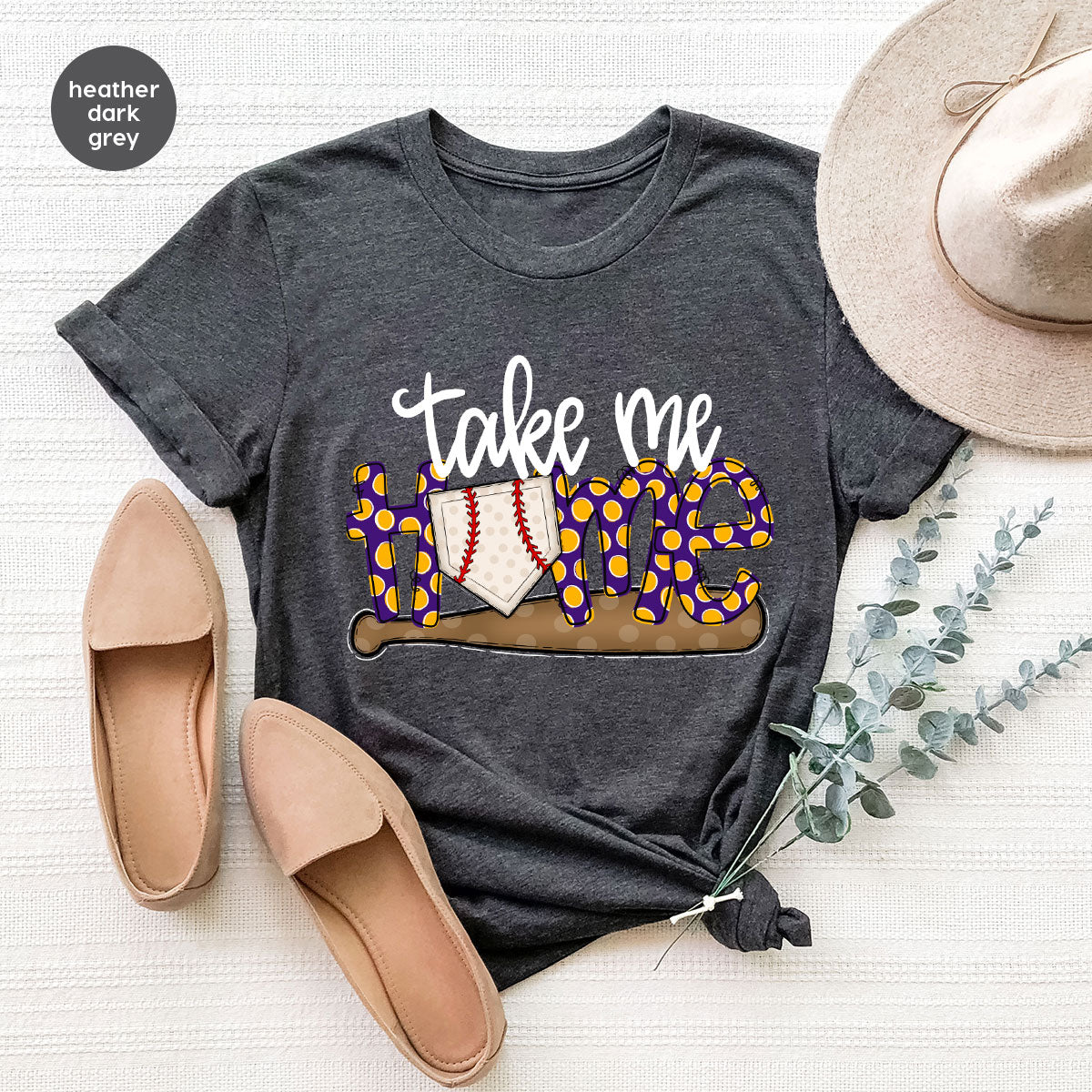 Baseball T-Shirt, Gifts for Her, Mom Outfit, Sister Shirt product image 72