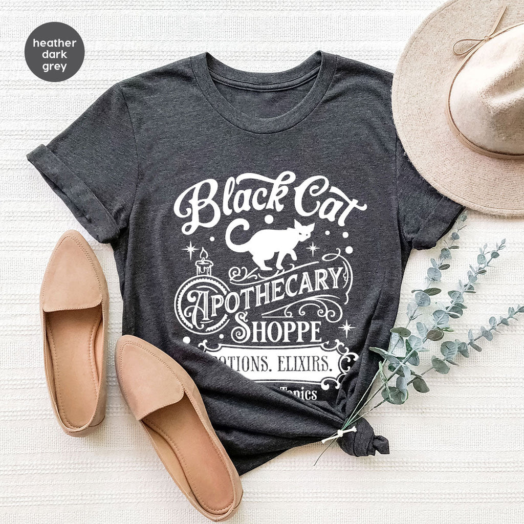 Halloween Party T-Shirt, Spooky Sweatshirt, Gifts, Cat product image 84