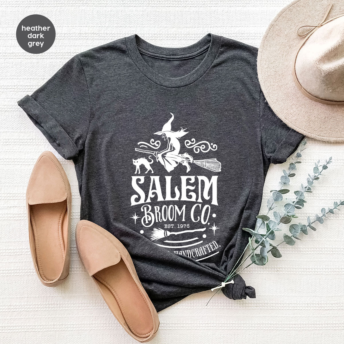 Halloween T-Shirt, Gifts, Salem Graphic Tees, Witchy Witch product image 85