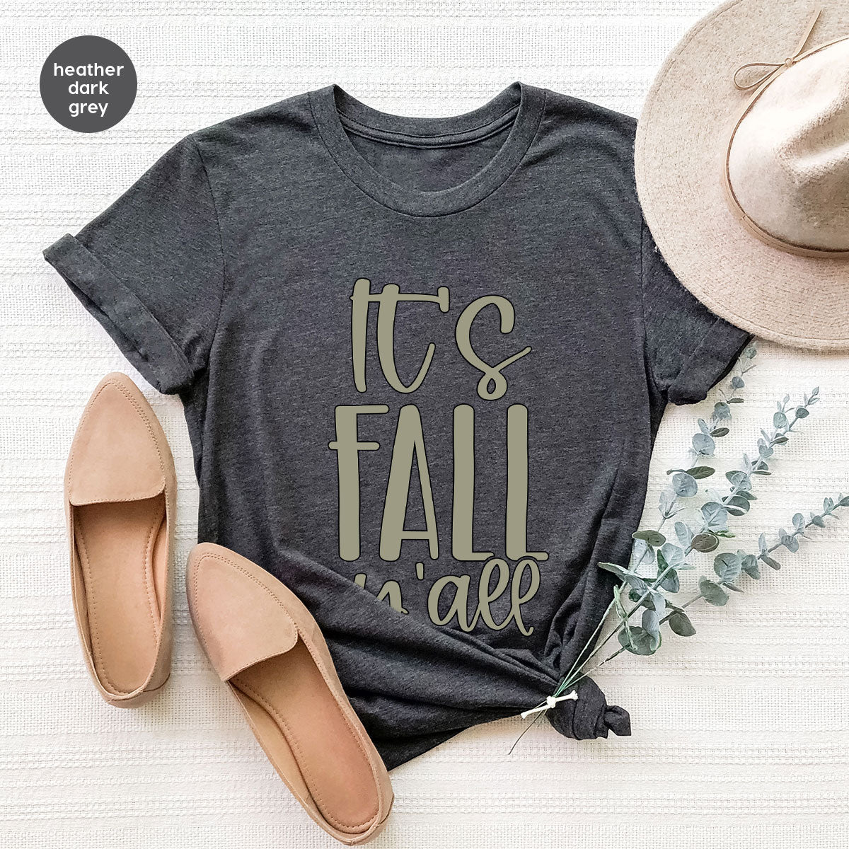 Fall Crewneck Sweatshirt, Its Yall T-Shirt, Gifts, for Her product image 171