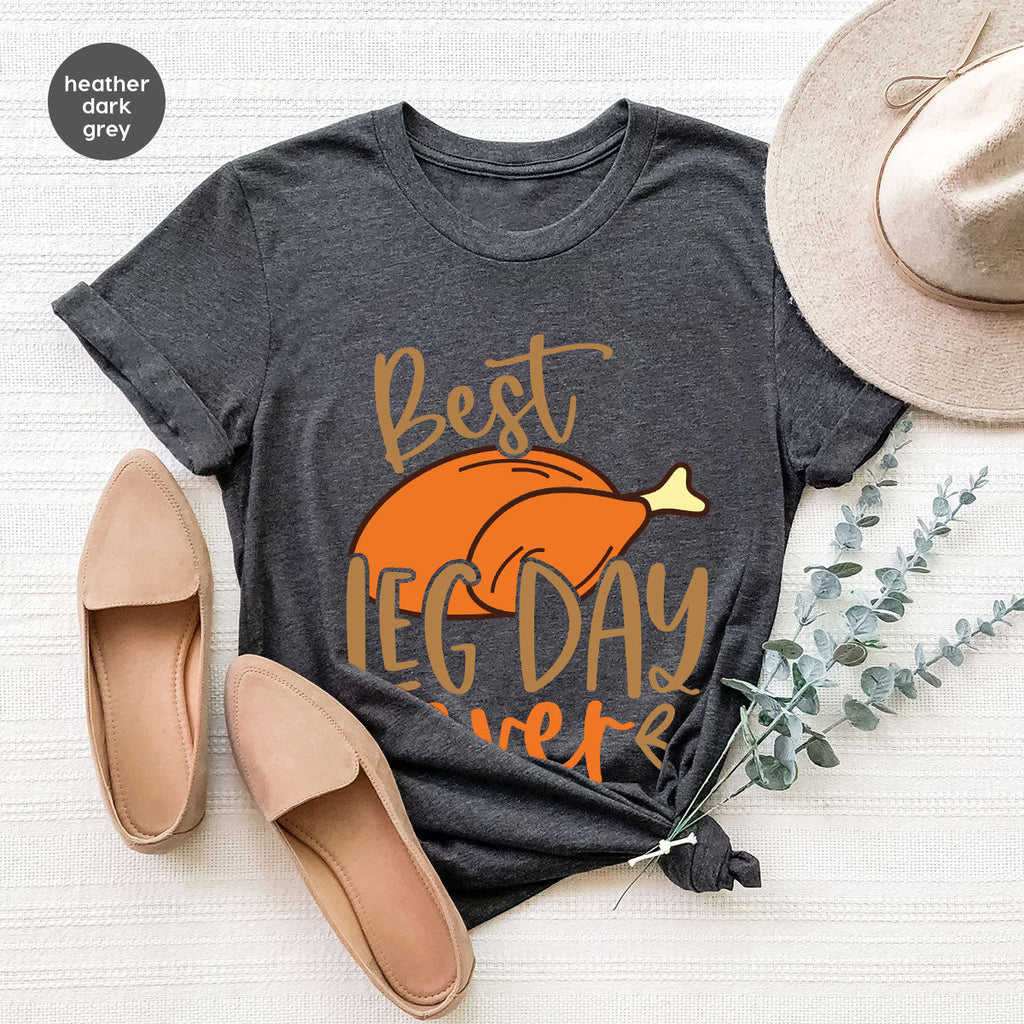 Funny Thanksgiving Shirts, Turkey Graphic Tees, Fall product image 107