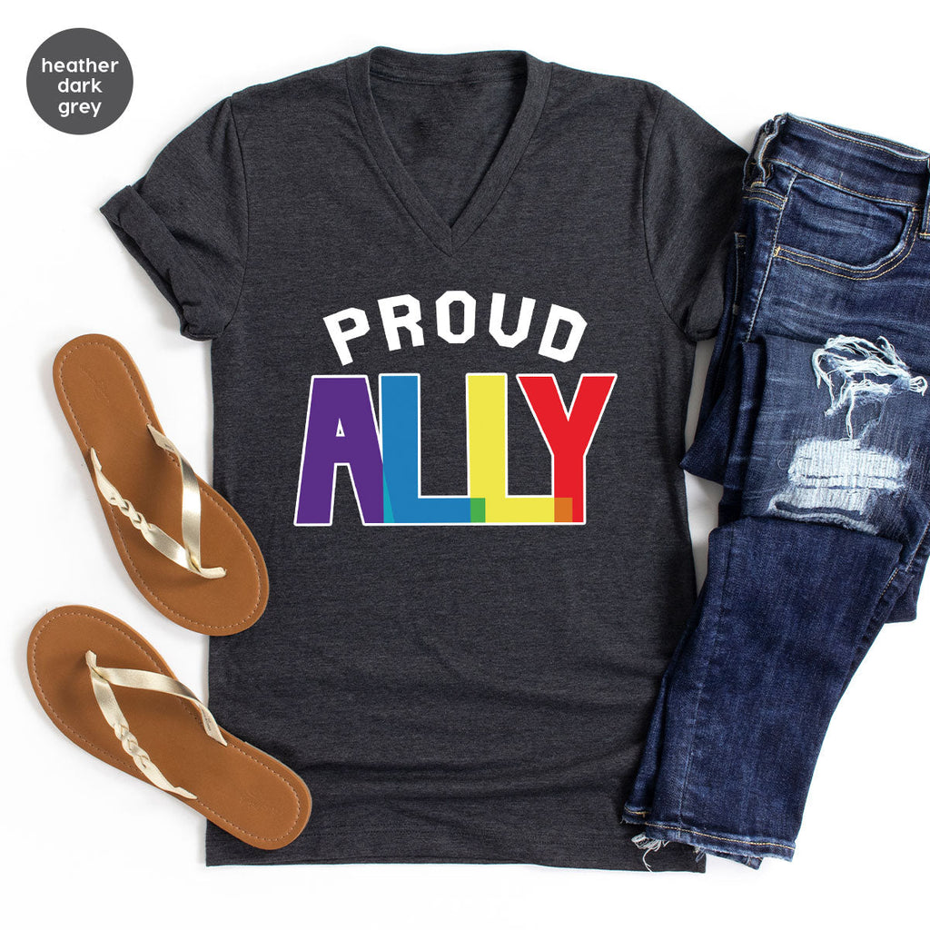 Proud Ally Shirt, LGBT T-Shirt, Tee product image 98