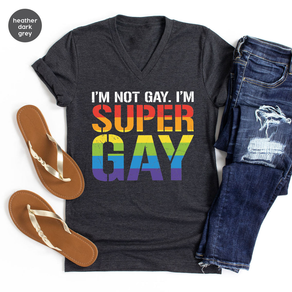 Super Gay Shirt, LGBT Power T-Shirt, Tee product image 92