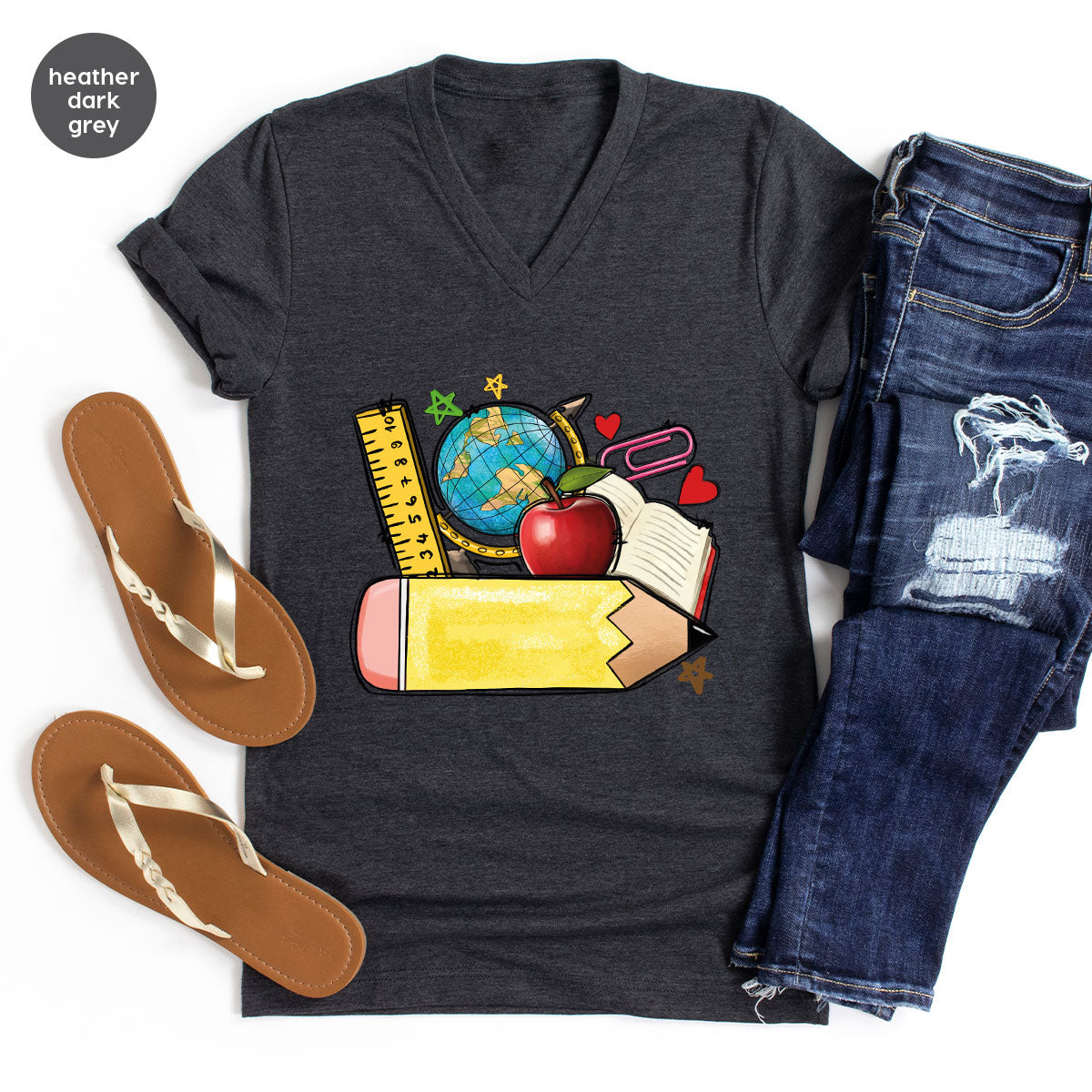 Funny Students Clothing, First Day of School Shirt, New product image 145