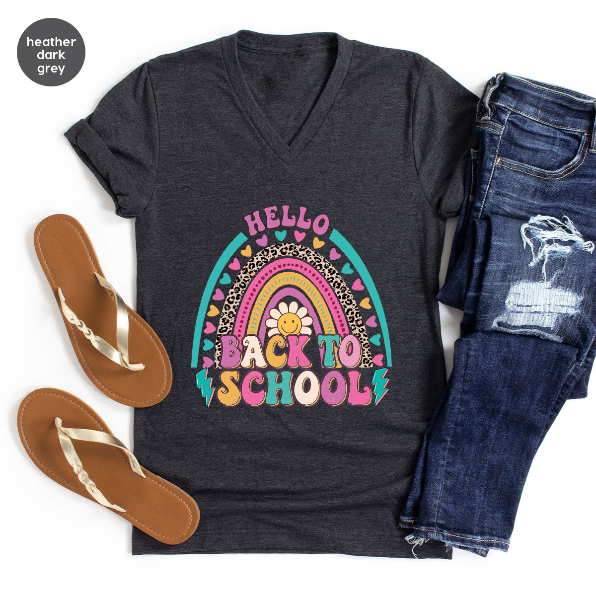 Inspirational Teacher Shirt, First Day Of School Clothing product image 39
