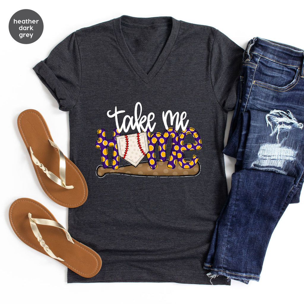 Baseball T-Shirt, Gifts for Her, Mom Outfit, Sister Shirt product image 73