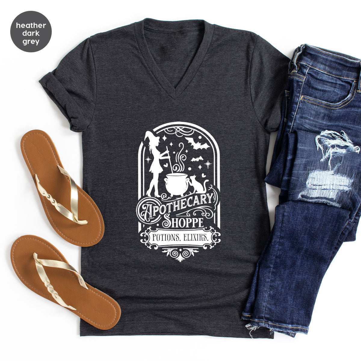 Funny Witch Shirt, Halloween Party Tshirt, Apothecary product image 171