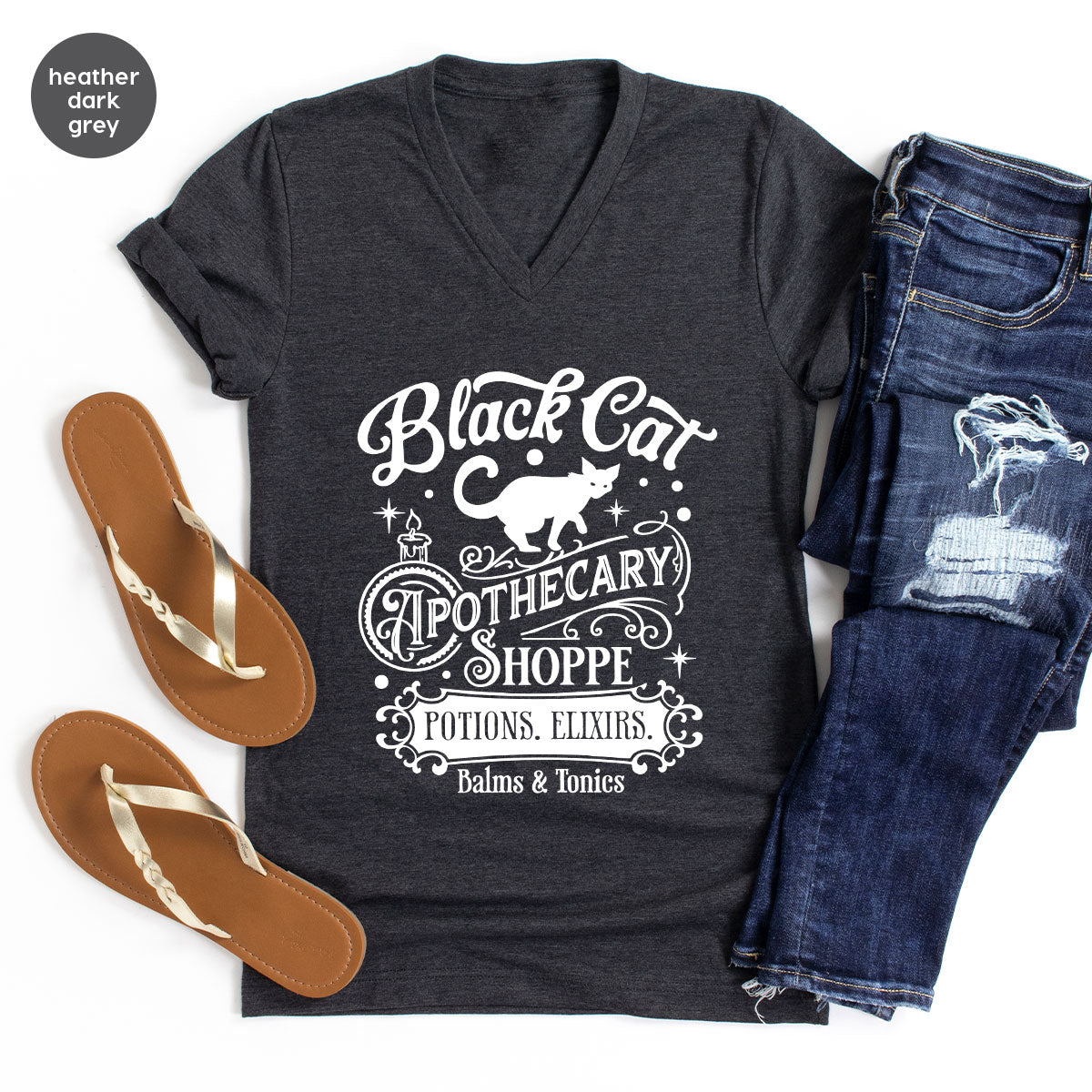 Halloween Party T-Shirt, Spooky Sweatshirt, Gifts, Cat product image 85