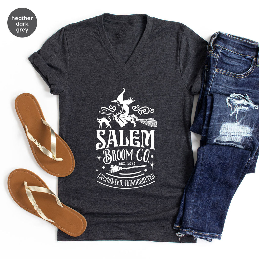 Halloween T-Shirt, Gifts, Salem Graphic Tees, Witchy Witch product image 86