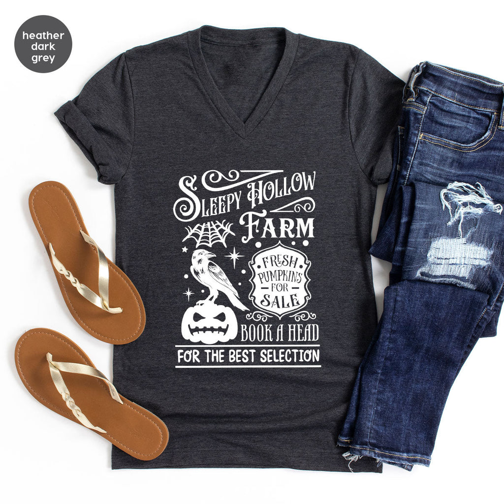 Halloween Sweatshirt, Farmer Outfit, Pumpkin Shirt, Spooky product image 170