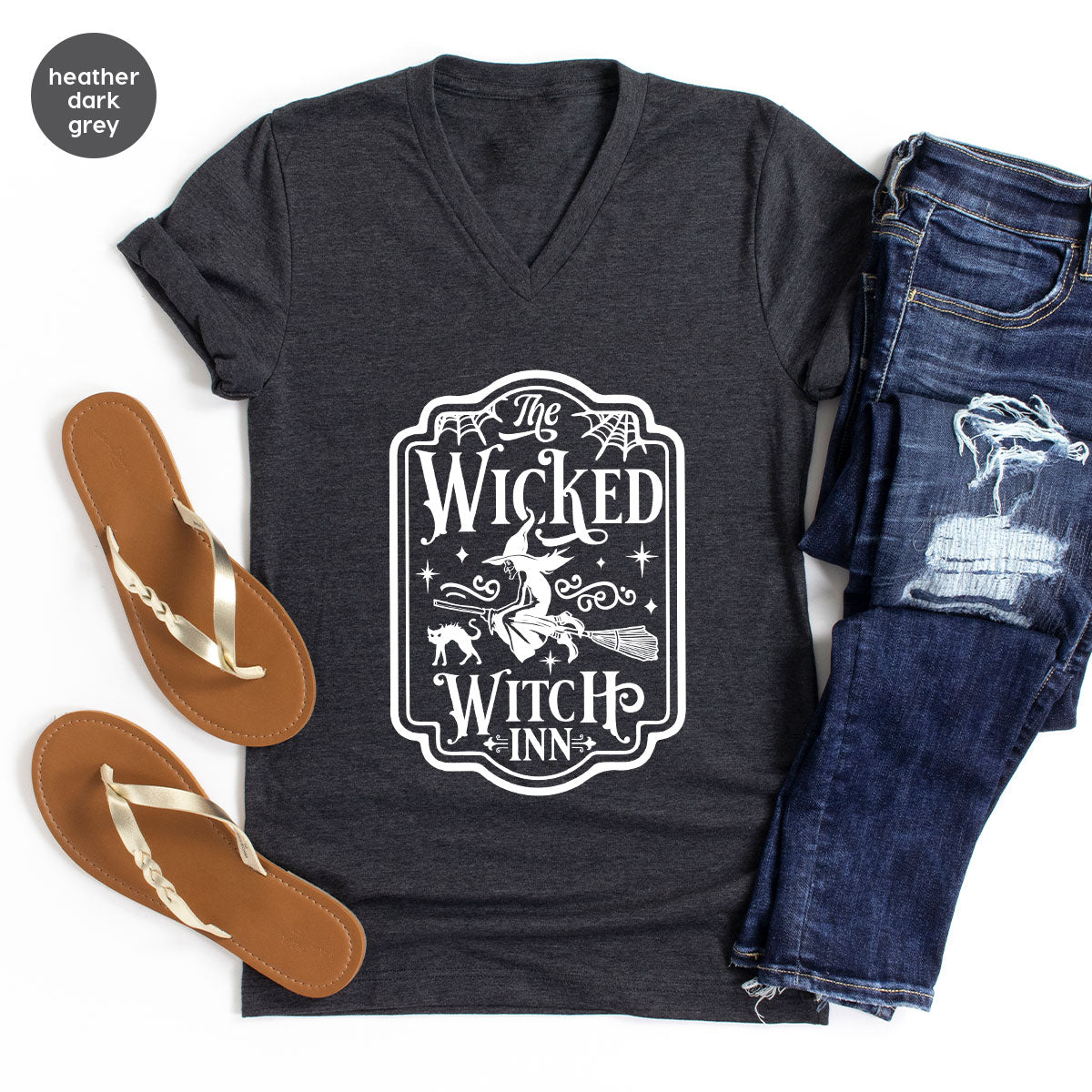 Witch Crewneck Sweatshirt, Halloween Shirts for Women product image 98