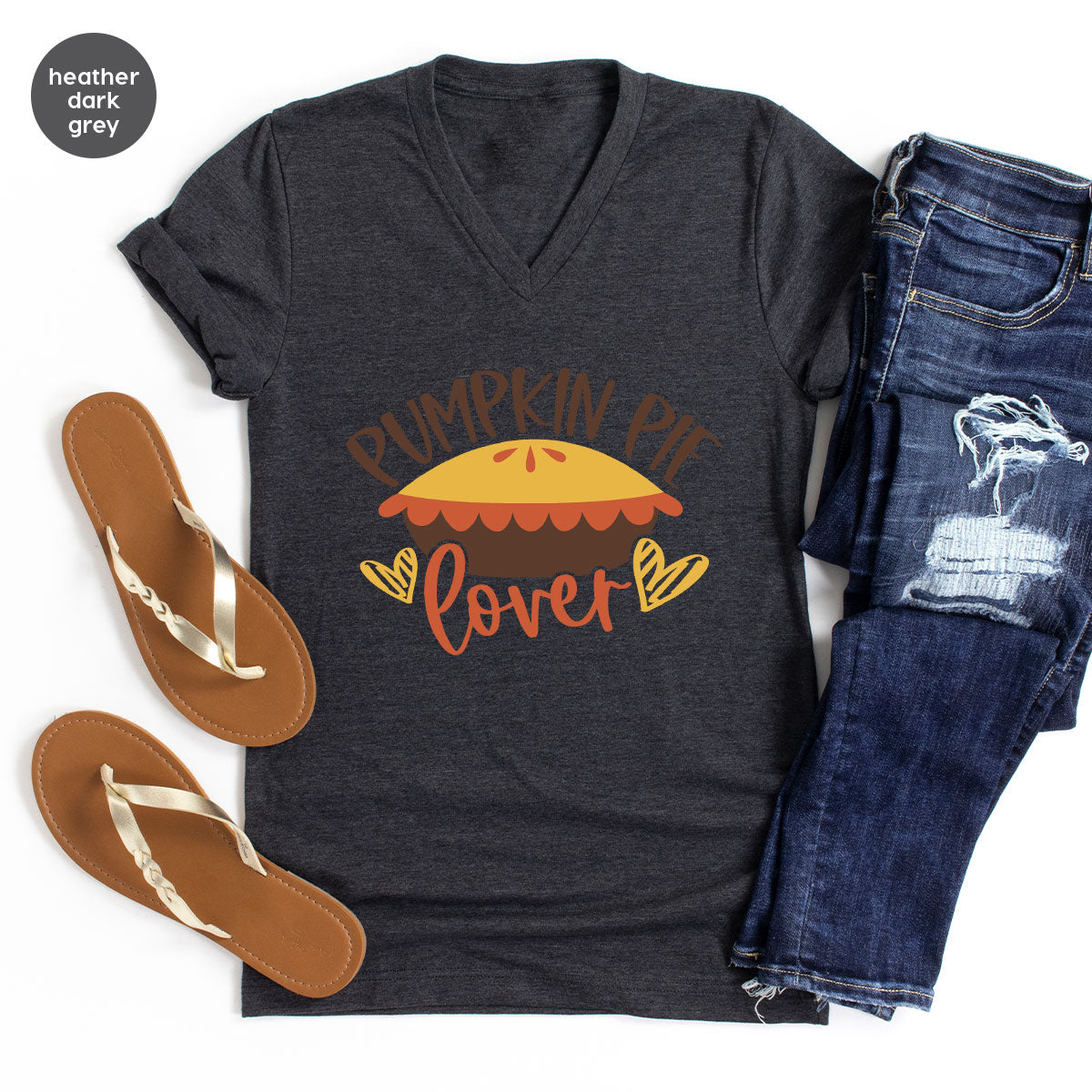 Kids Thanksgiving Shirts, Pumpkin Pie Graphic Tees, Gift product image 121