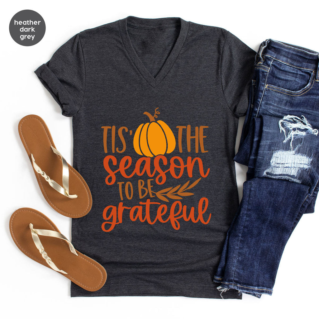 Fall T-Shirt, Autumn Crewneck Sweatshirt, Thanksgiving product image 172