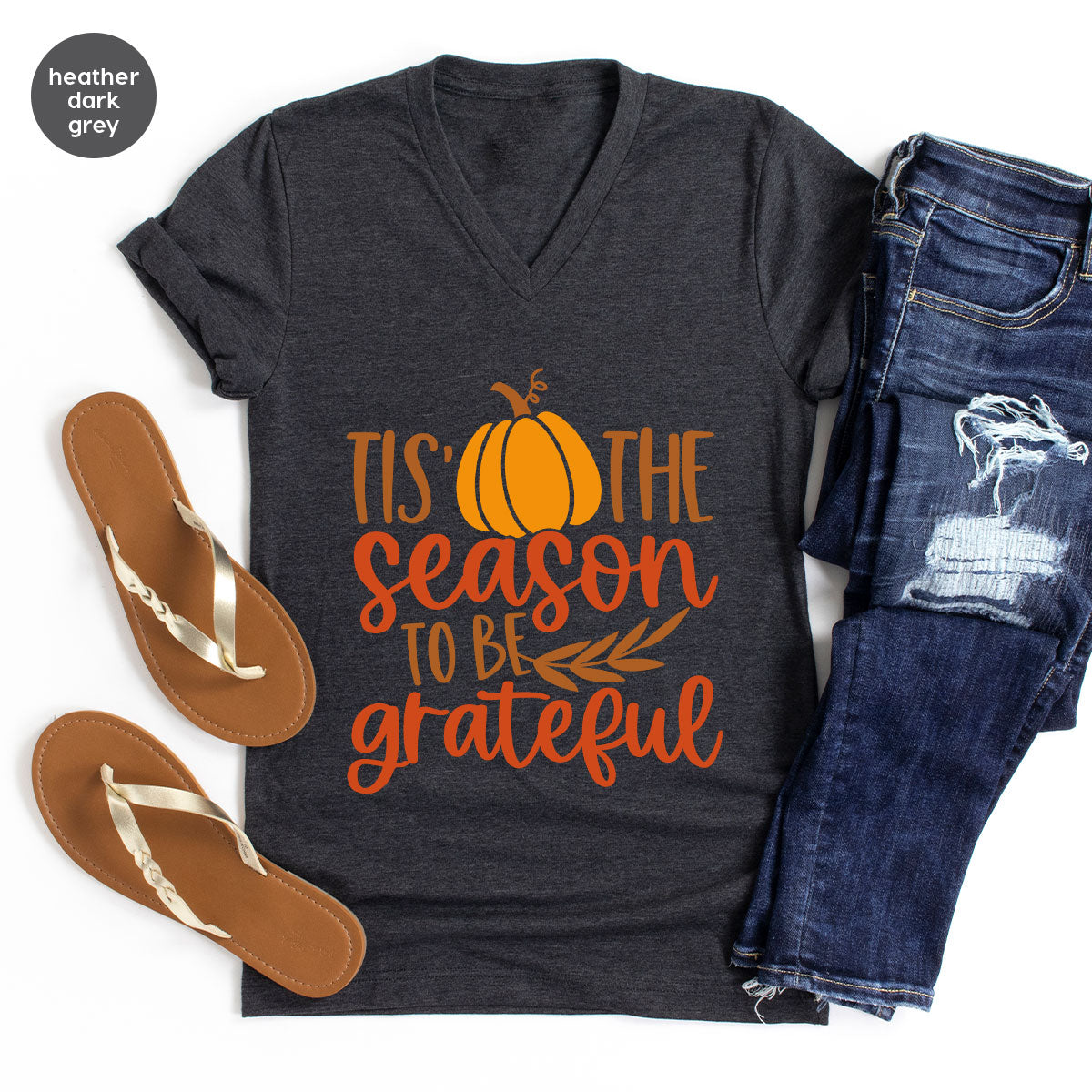 Fall T-Shirt, Autumn Crewneck Sweatshirt, Thanksgiving product image 172