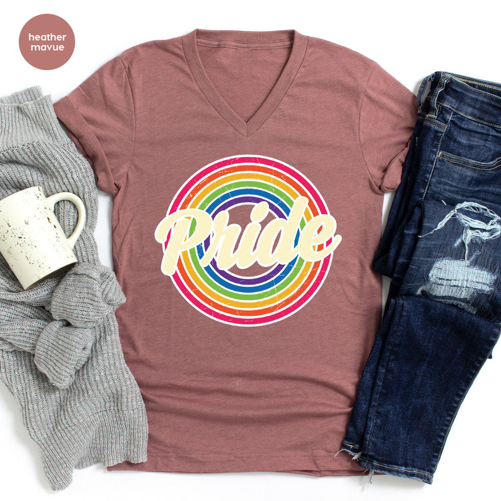 Pride Shirt, LGBT T-Shirt, Tee, Rainbow Graphic product image 103