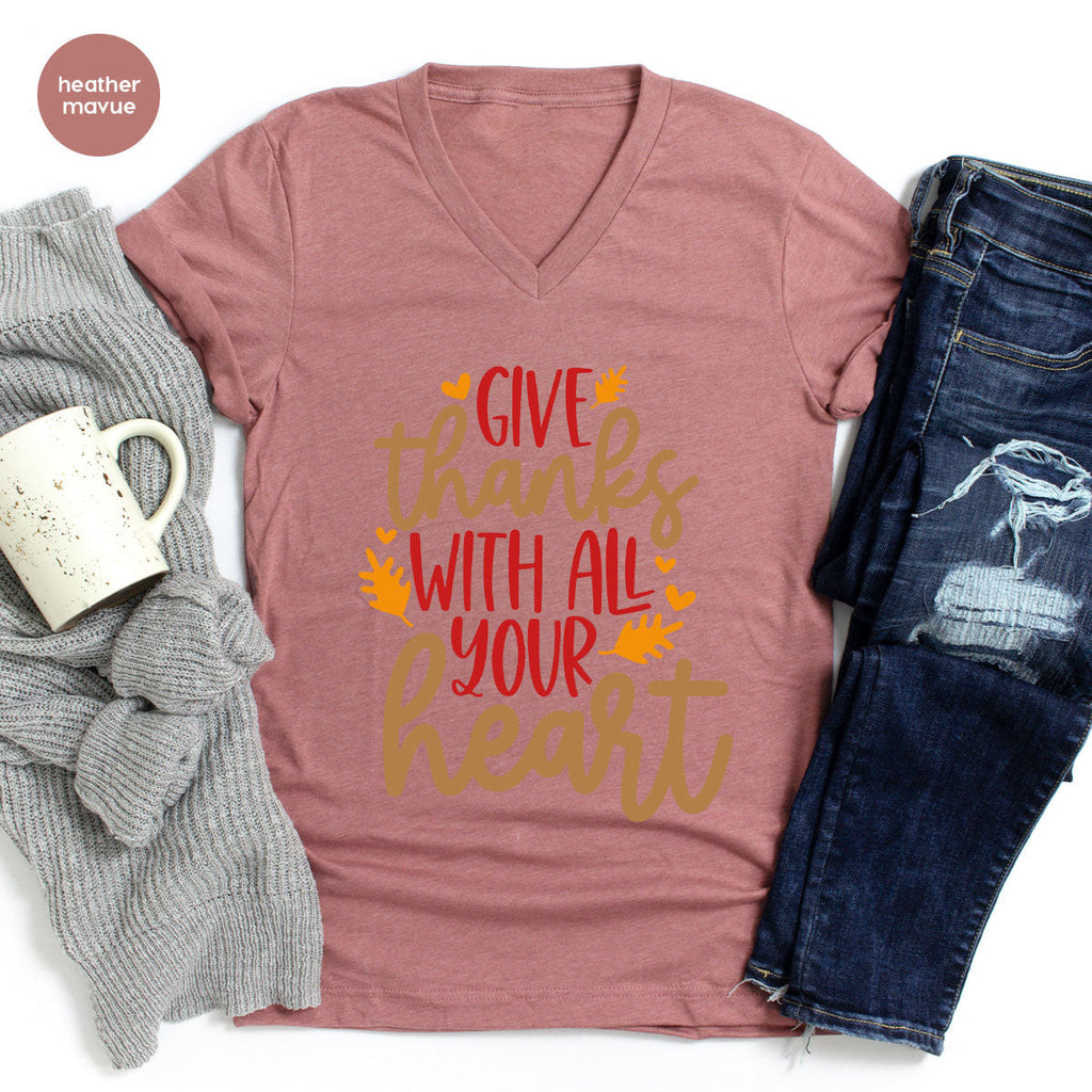 Cute Fall Clothing, Thanksgiving T-Shirt, Gift for Her product image 80