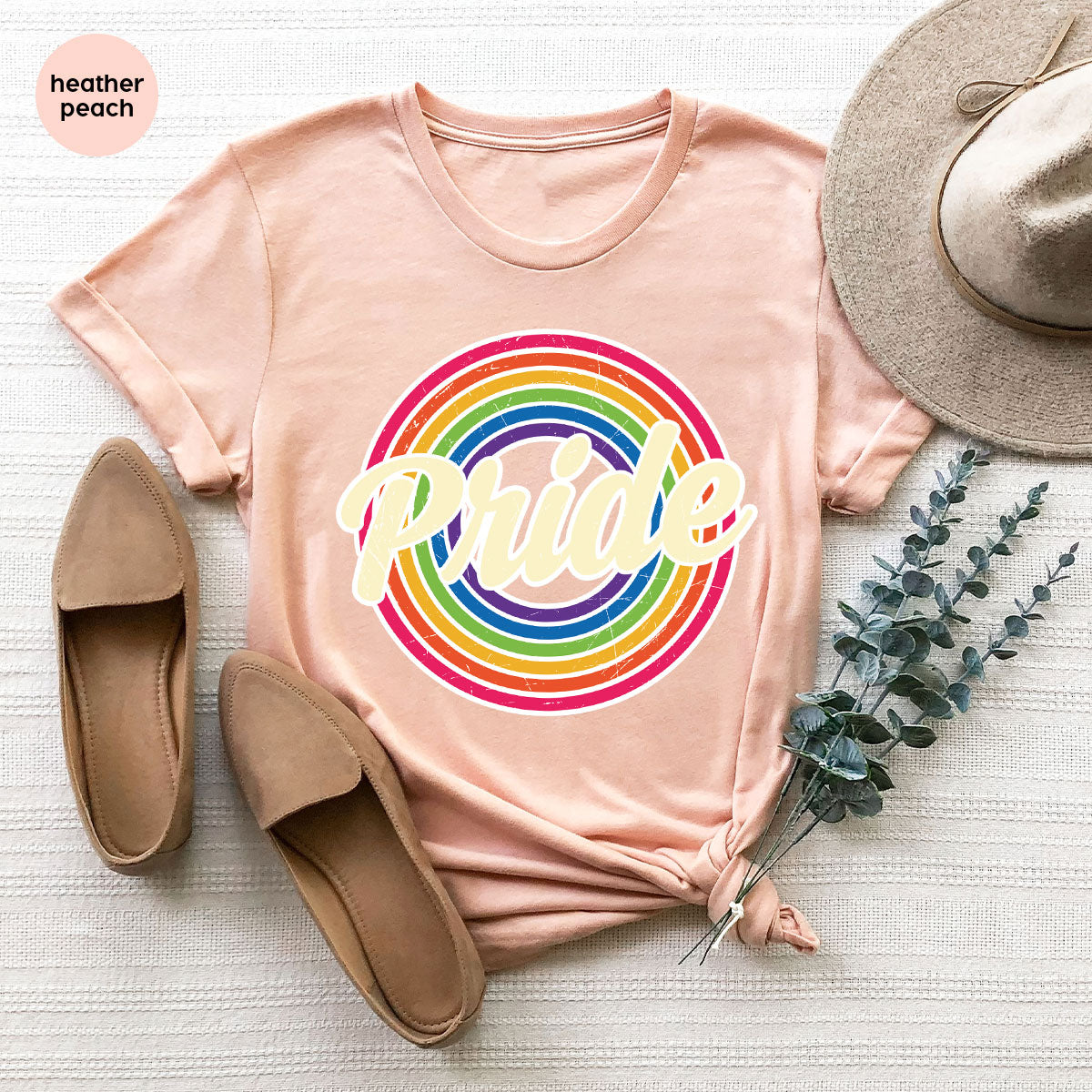 Pride Shirt, LGBT T-Shirt, Tee, Rainbow Graphic product image 107