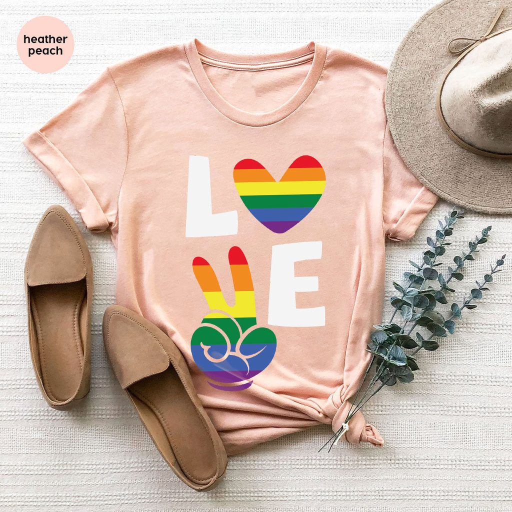 LGBT Love Shirt, Rainbow Glory T-Shirt, Pride Tee product image 110