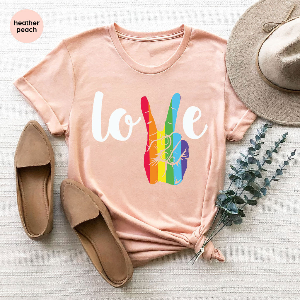 LGBT Love Shirt, Victory T-Shirt, Pride Tee, Glory product image 101