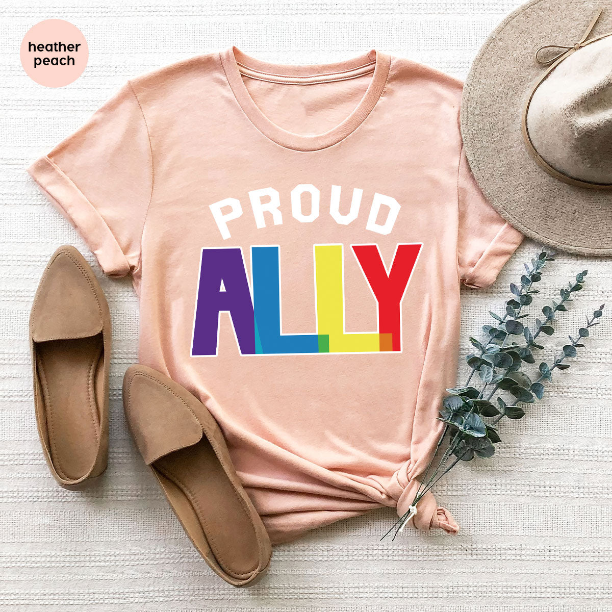 Proud Ally Shirt, LGBT T-Shirt, Tee product image 110