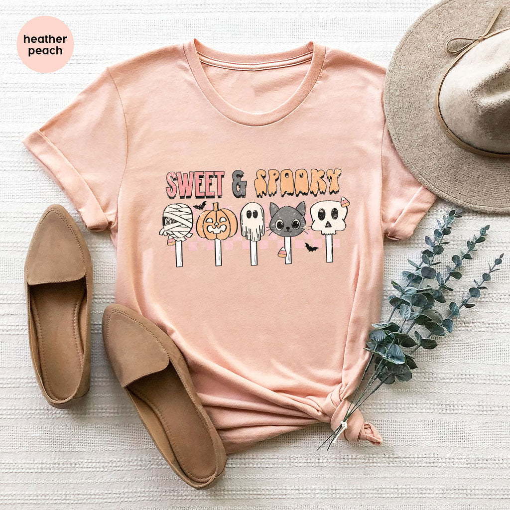 Retro Pumpkin T Shirt, Vintage Cat T-Shirt, Sweet Toddler product image 163