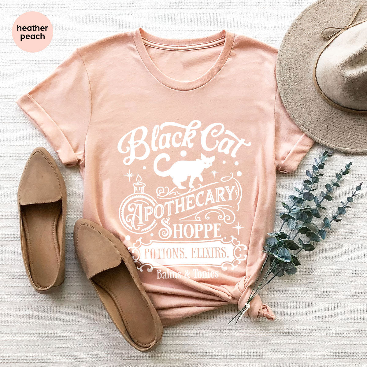 Halloween Party T-Shirt, Spooky Sweatshirt, Gifts, Cat product image 100