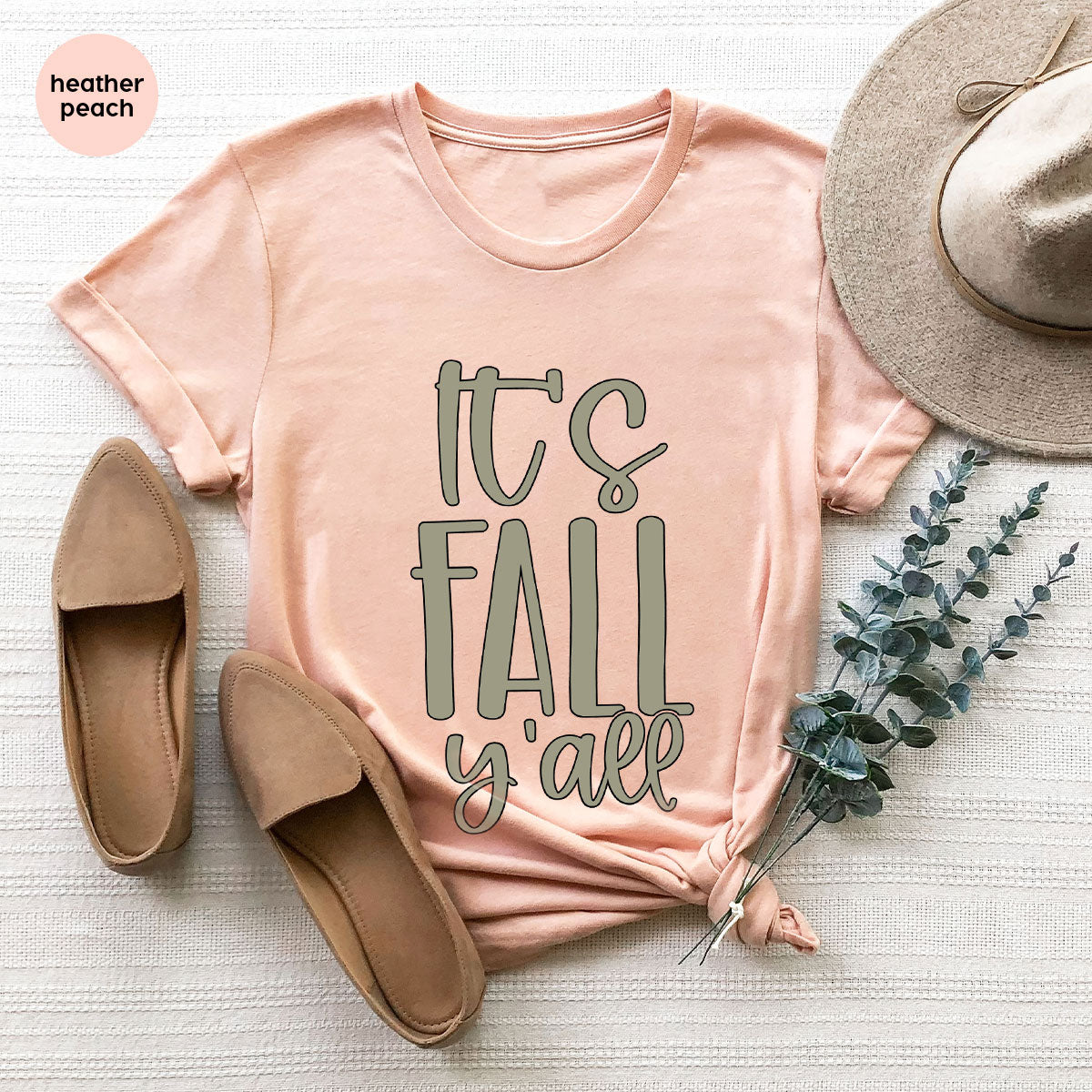 Fall Crewneck Sweatshirt, Its Yall T-Shirt, Gifts, for Her product image 187