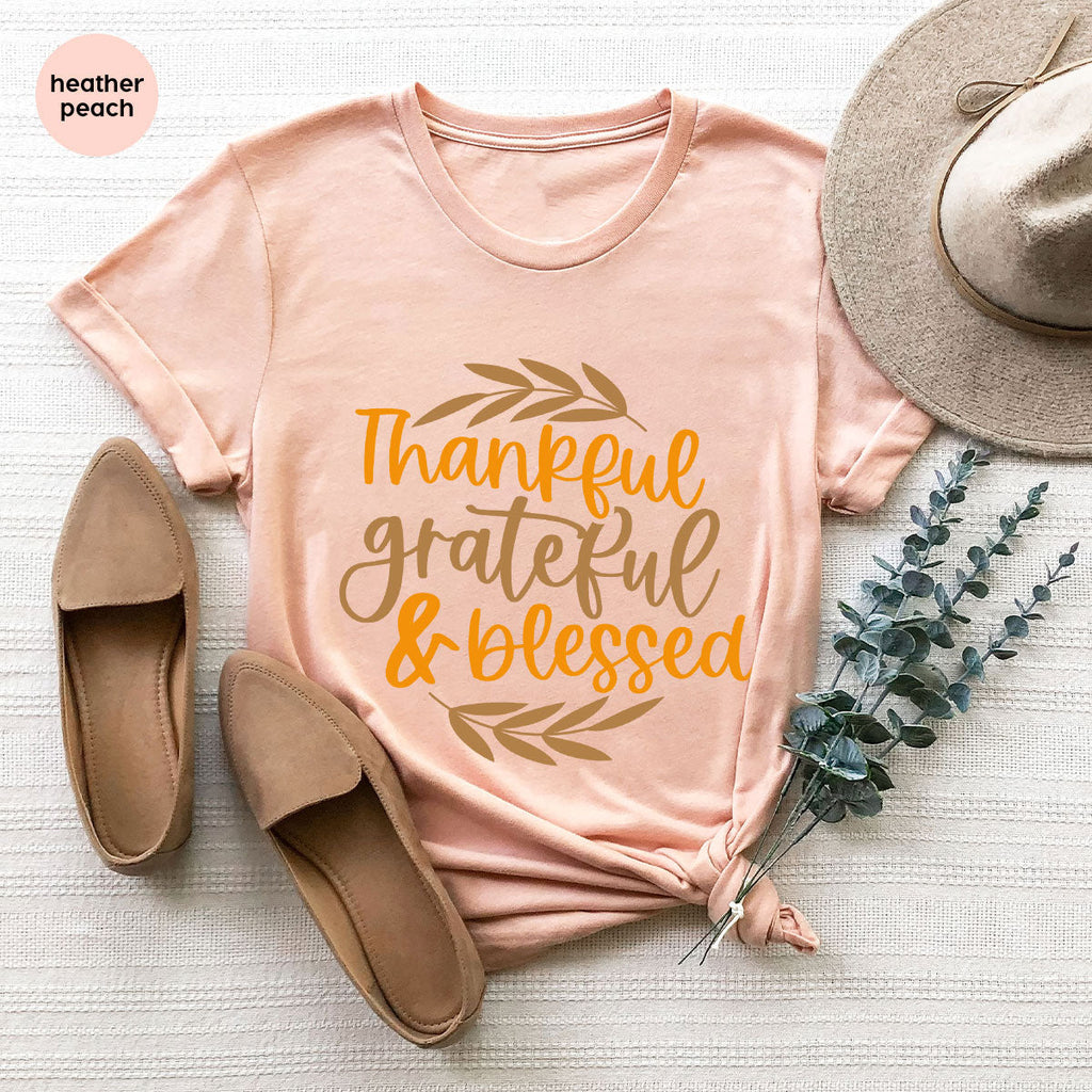 Fall Tshirt, Autumn Clothing, Gift for Her, Happy product image 98