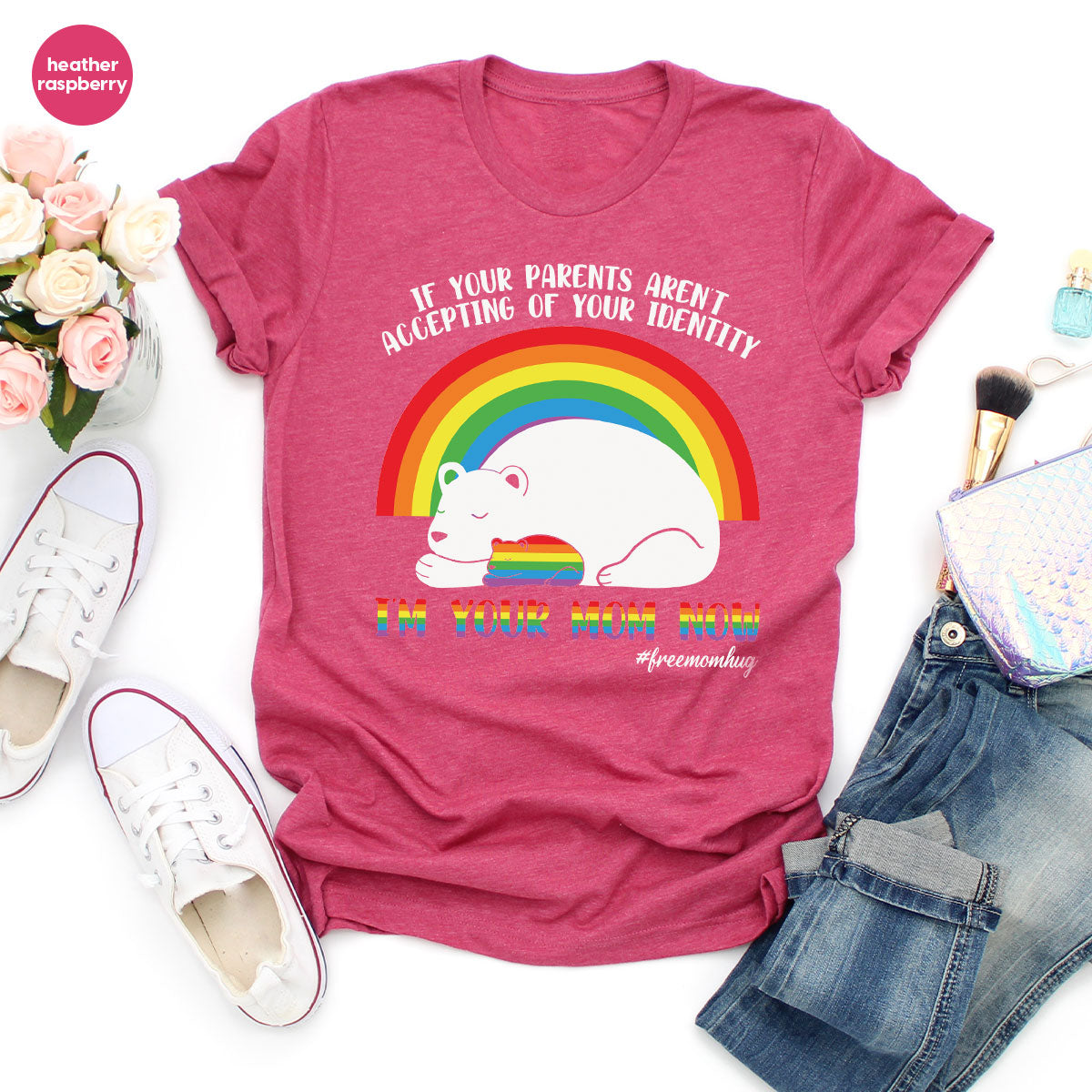 I'm Your Mom Now T-Shirt, Cute LGBT Glory Tee product image 111