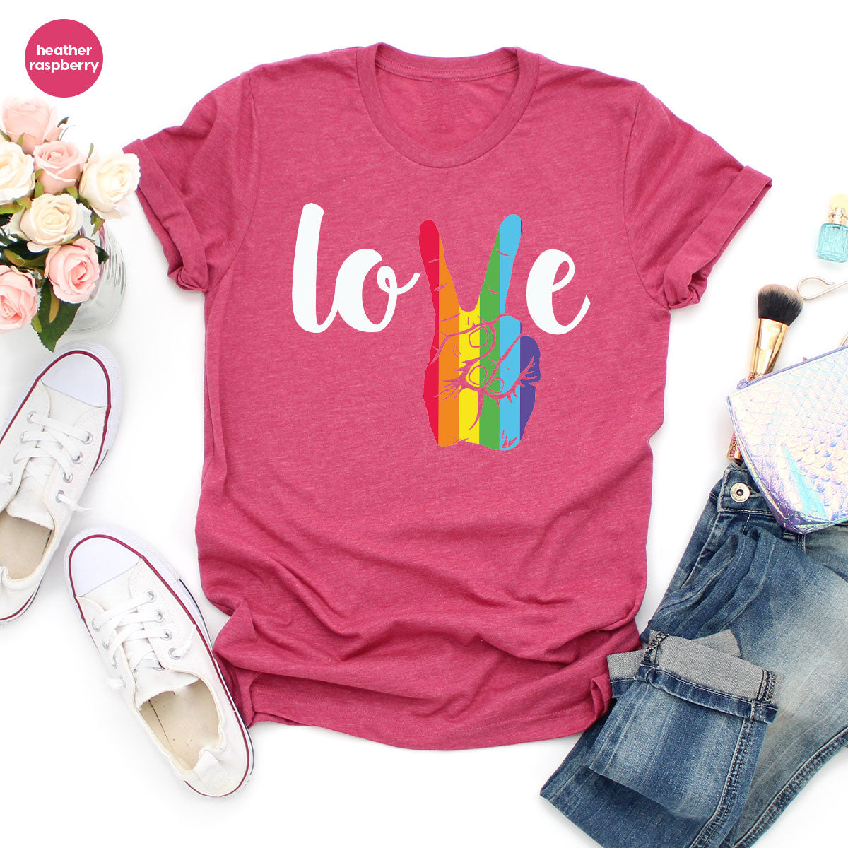 LGBT Love Shirt, Victory T-Shirt, Pride Tee, Glory product image 102