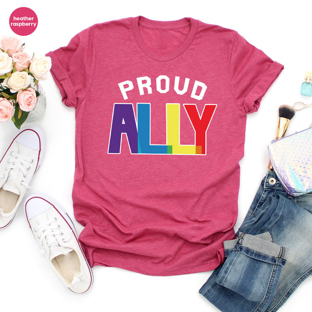 Proud Ally Shirt, LGBT T-Shirt, Tee product image 111